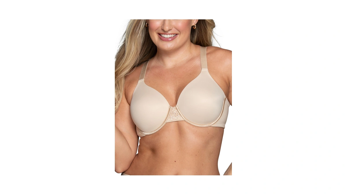 Vanity Fair Women's Full Figure Beauty Back Smoothing Bra, 4