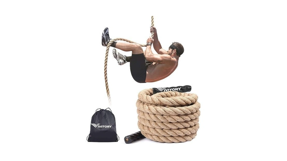 Vivitory Gym Fitness Training Climbing Ropes, Workout Gym Climbing Rope,