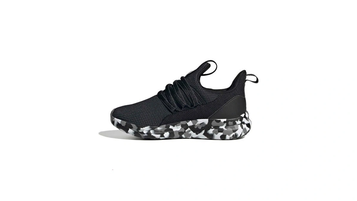 Adidas Unisex-kids Lite Racer Adapt 7.0, Black/black/grey, 1