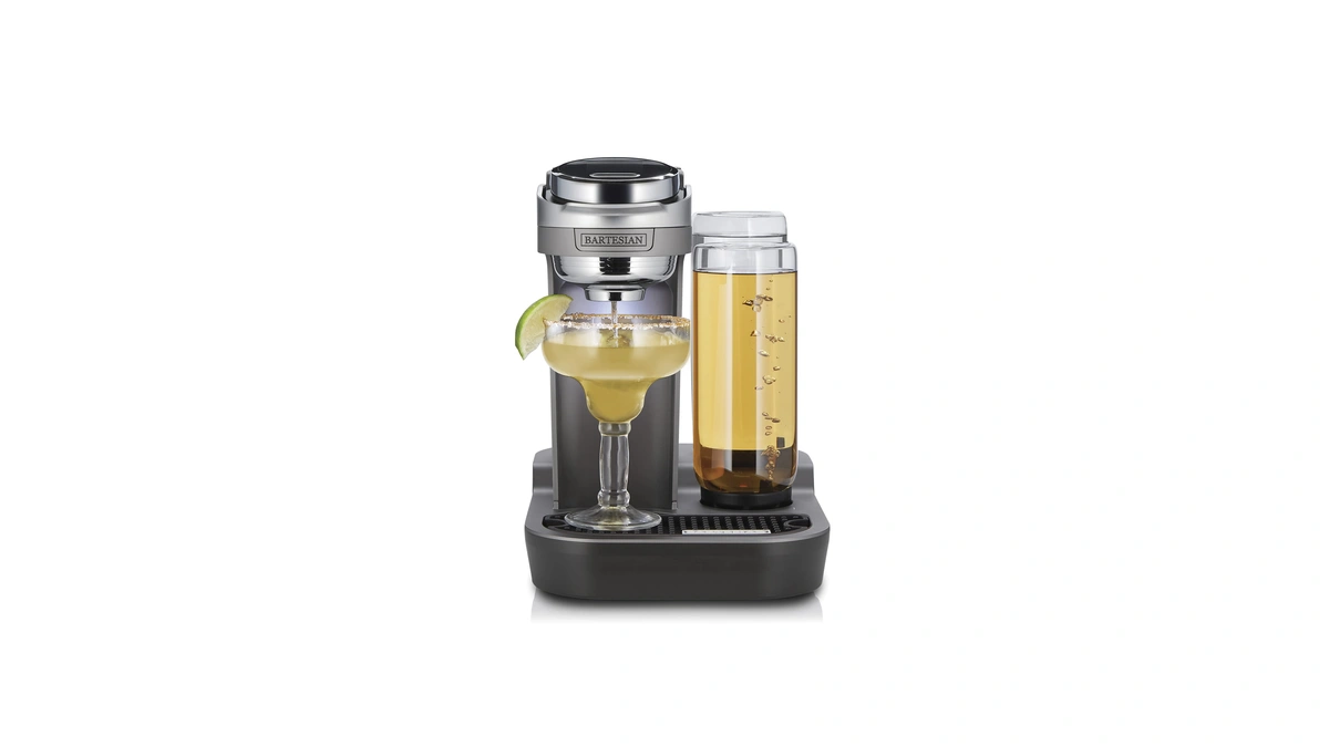Bartesian Duet Cocktail Machine And Margarita Maker - Compact Home