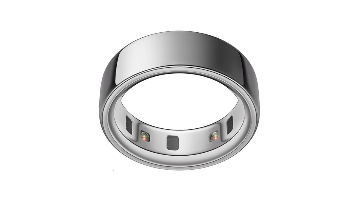 Oura Ring 4 - Silver - Size 8 - Sleep,