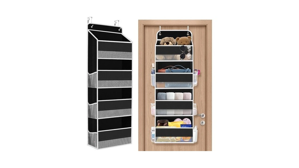 Spacehacks 1 Pack Over The Door Organizer, Hanging Storage Organizer