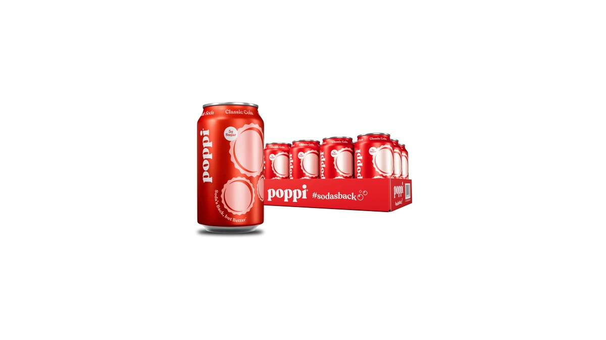 Amazon : Poppi Prebiotic Soda, Sparkling Water &