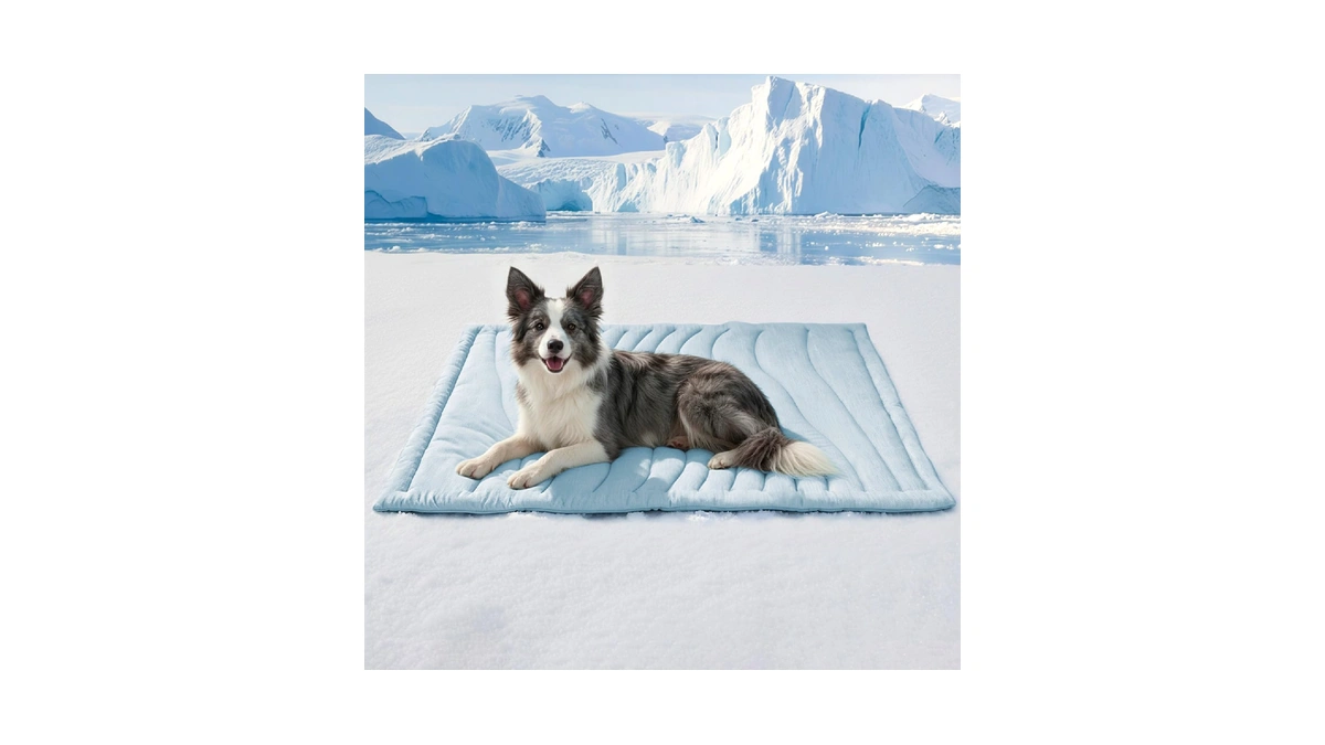 Becemuru Dog Cooling Mat, Q-max＞0.46 Thickened Breathable Cold Pad For