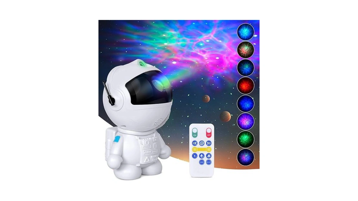Astronaut Galaxy Projector With Nebula, Star Projector Ceiling Led Lamp