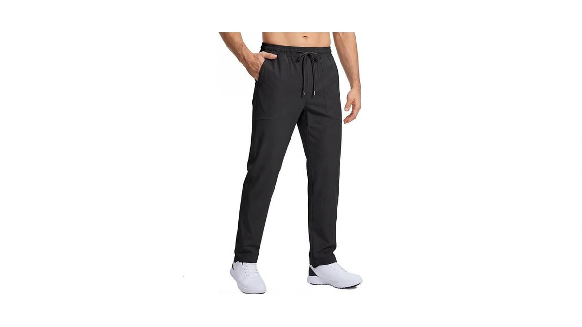 Incerun Men's Golf Dress Pants Lightweight Quick Dry Water Resistant