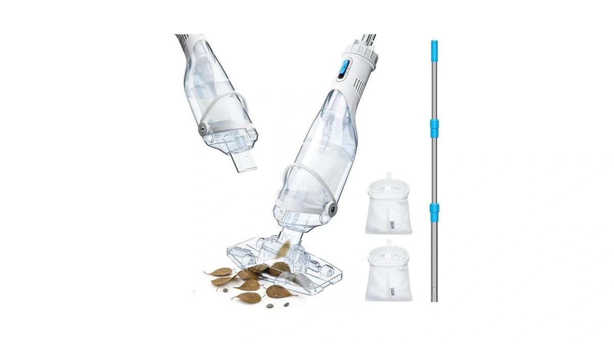 Inokraft Pool Vacuum For Above Ground Pool, Cordless Pool Vacuum
