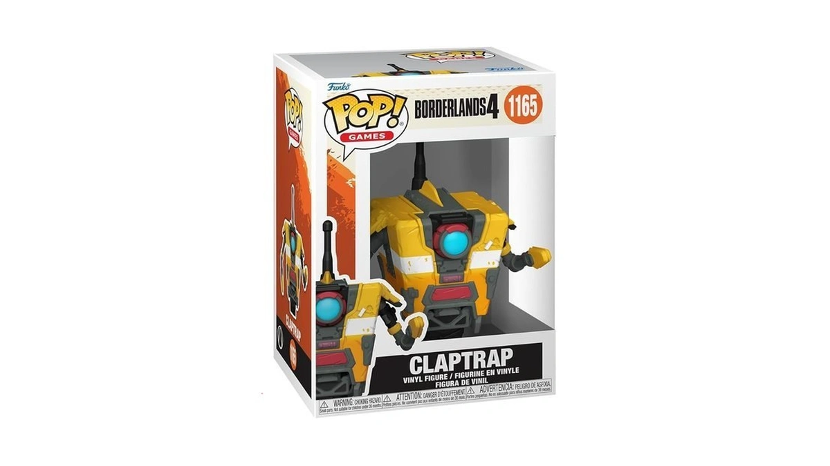 Funko Pop! Games: Borderlands 4 - Claptrap - Collectable Vinyl