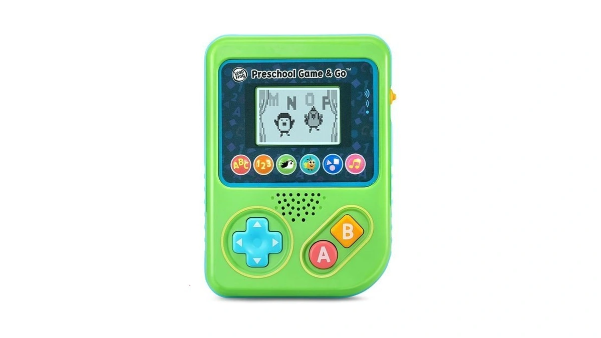 Leapfrog Preschool Game And Go Handheld Video Game Toy, Green