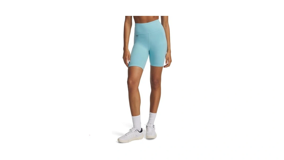 Amazon coupon: Under Armour Women's Motion Bike Shorts,