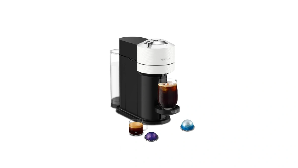 Nespresso Vertuo Next Coffee And Espresso Maker By De'longhi, White