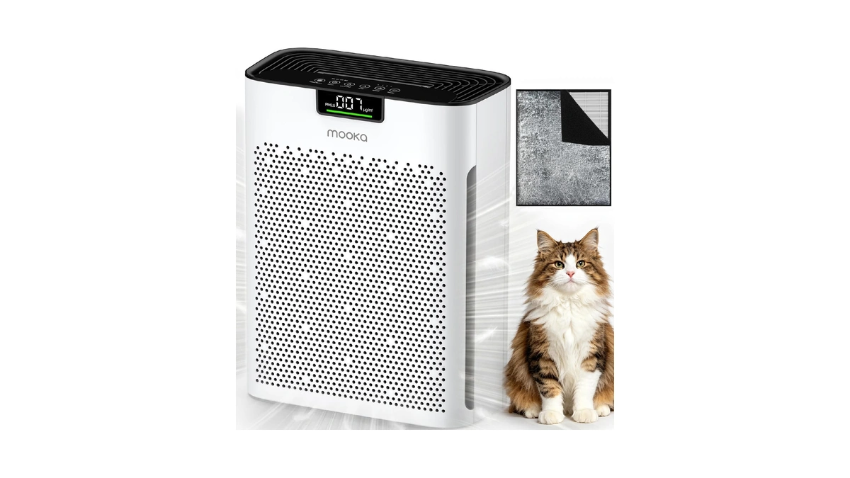 Air Purifier For Home Bedroom Large Room 2200 Ft², Mooka