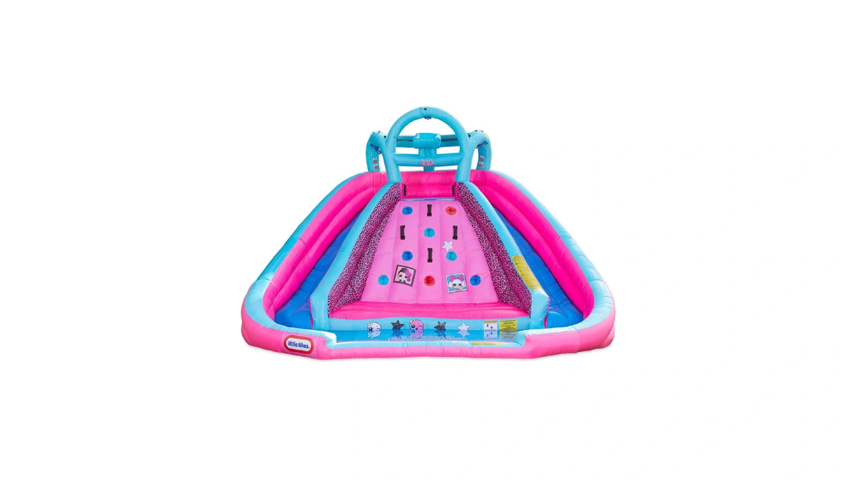 L.o.l. Surprise Inflatable River Race Water Slide With Blower