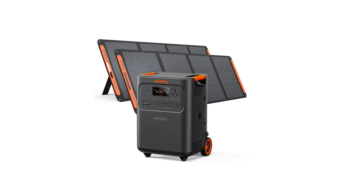 Jackery Homepower 3600 Plus Portable Power Station With 2x 200w