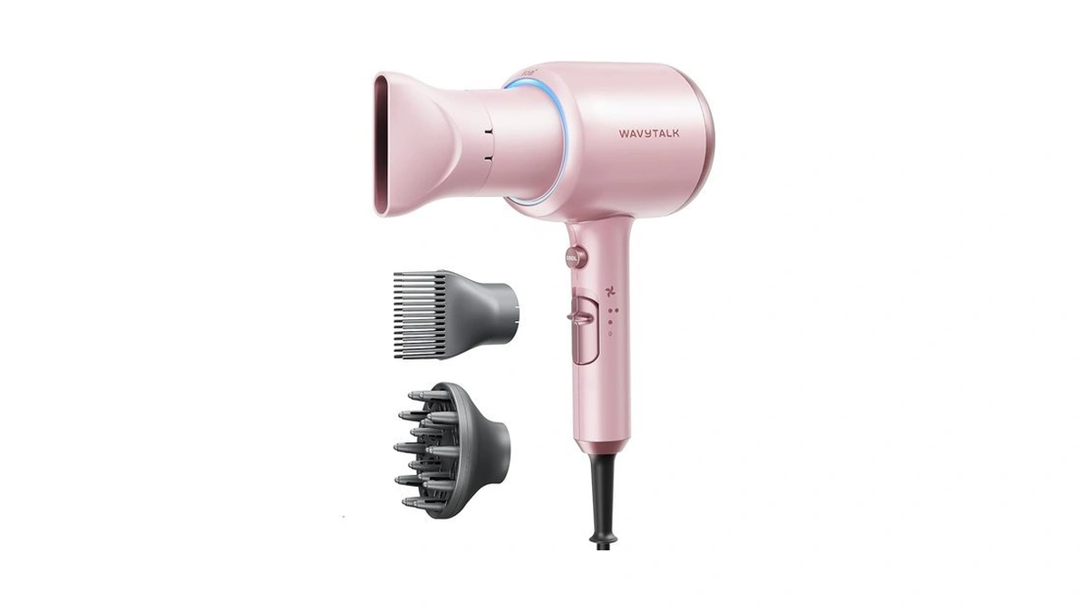 Wavytalk Hair Dryer With Diffuser, Blown Away Ionic Blow Dryer