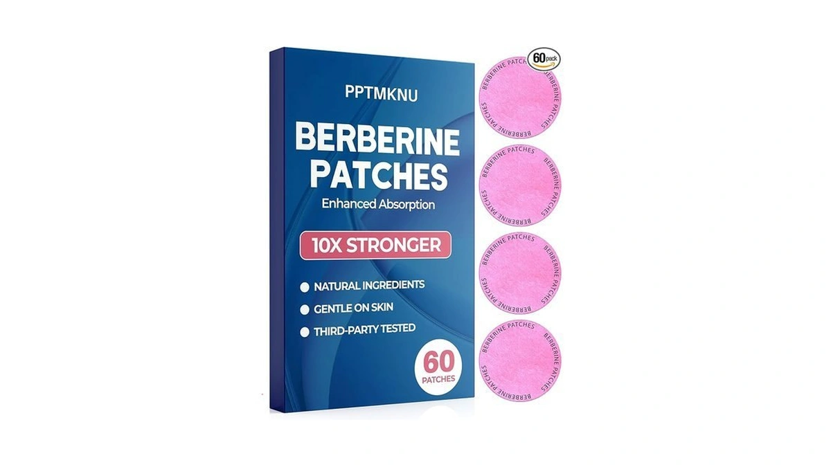 Berberine Patches For Men & Women – Natural Formula With