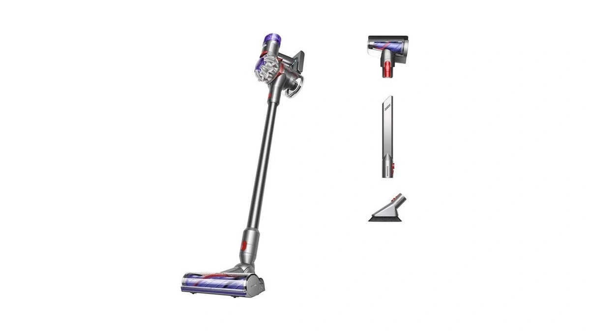 Dyson V8 Plus Cordless Vacuum, Cleans Hard Floors And Carpets,