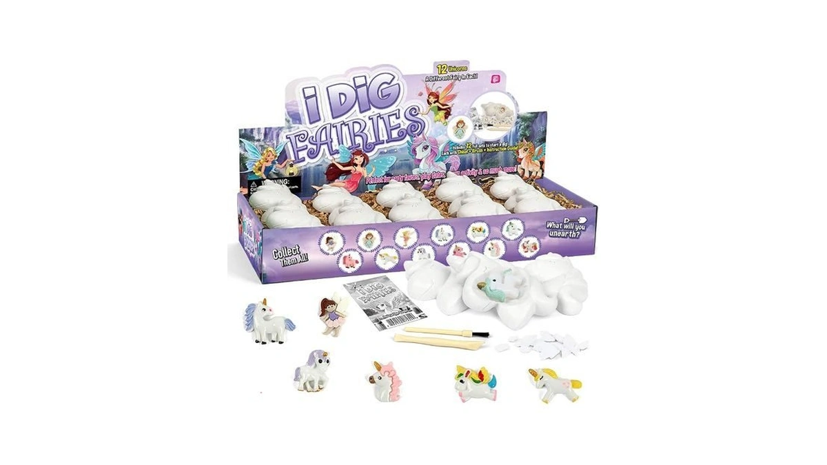 Gamerside Fairy Unicorn Digging Toys For Kids - Premium Excavation