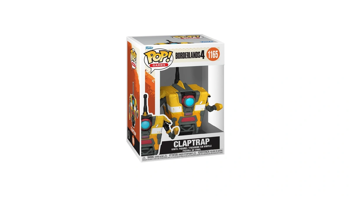 Funko Pop! Games: Borderlands 4 - Claptrap - Collectable Vinyl
