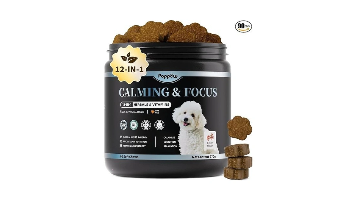 Calming Chews For Dogs – 12-in-1 Dog Calming Treats With