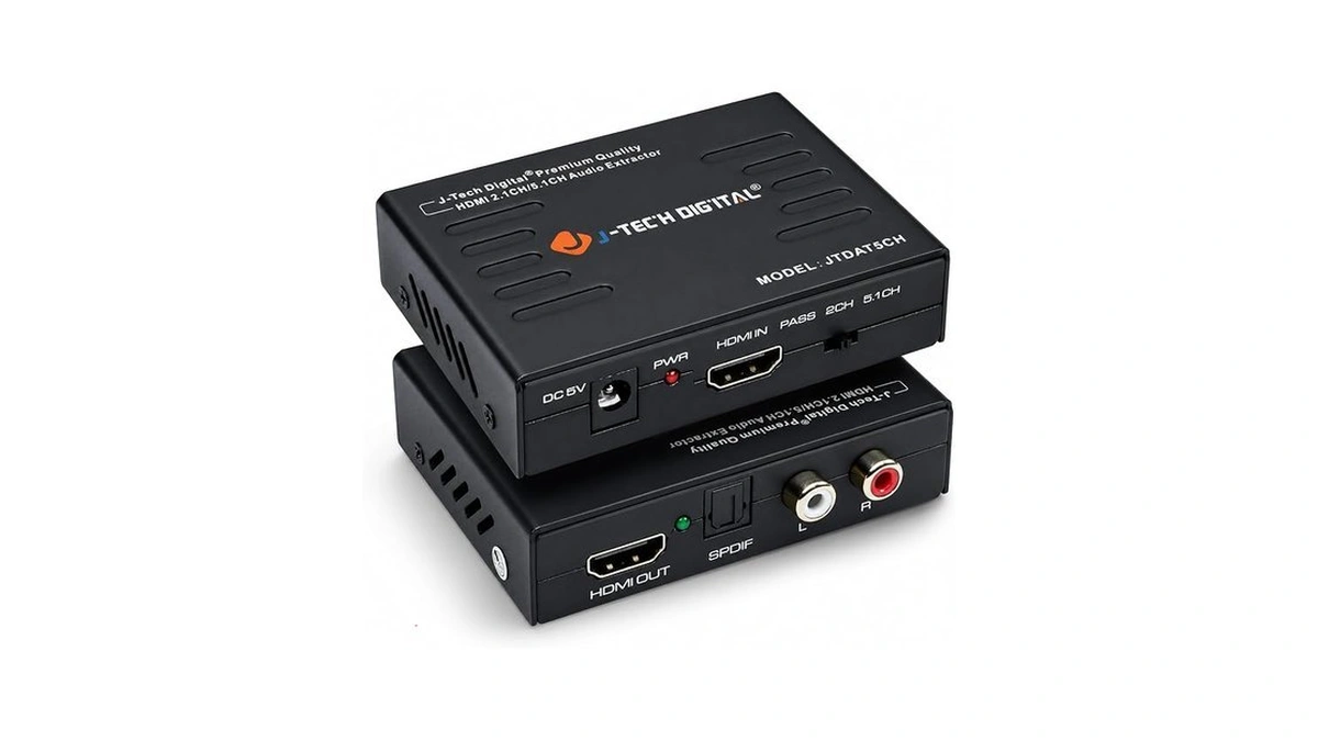 J-tech Digital Premium Quality 4k Hdmi To Hdmi + Audio