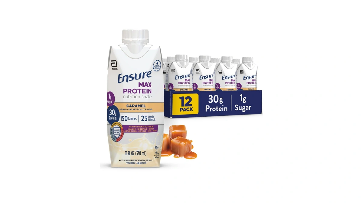 Ensure Max Protein Shake | Caramel | Ready To Drink