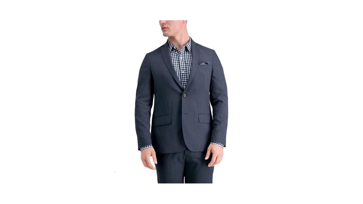 Haggar Men's Smart Wash Performance Slim Fit Suit Separates-pants &