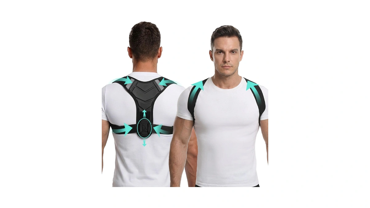 Playire Gymgoer‘s Back Posture Corrector For Men With Reinforced Support