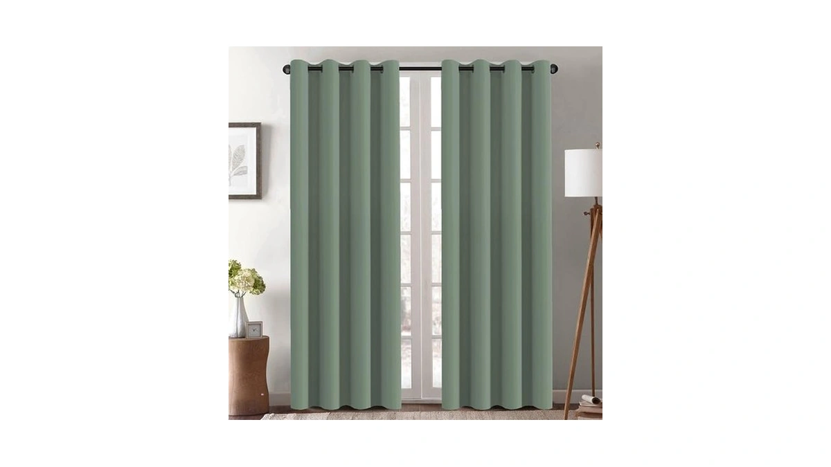 H.versailtex Blackout Curtain For Living Room Thermal Insulated Window Treatment
