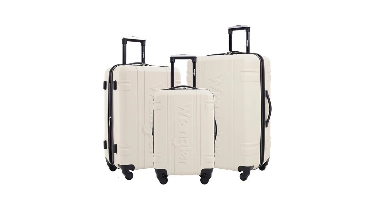 Wrangler 3 Piece Astral Travel Luggage Set, Fog