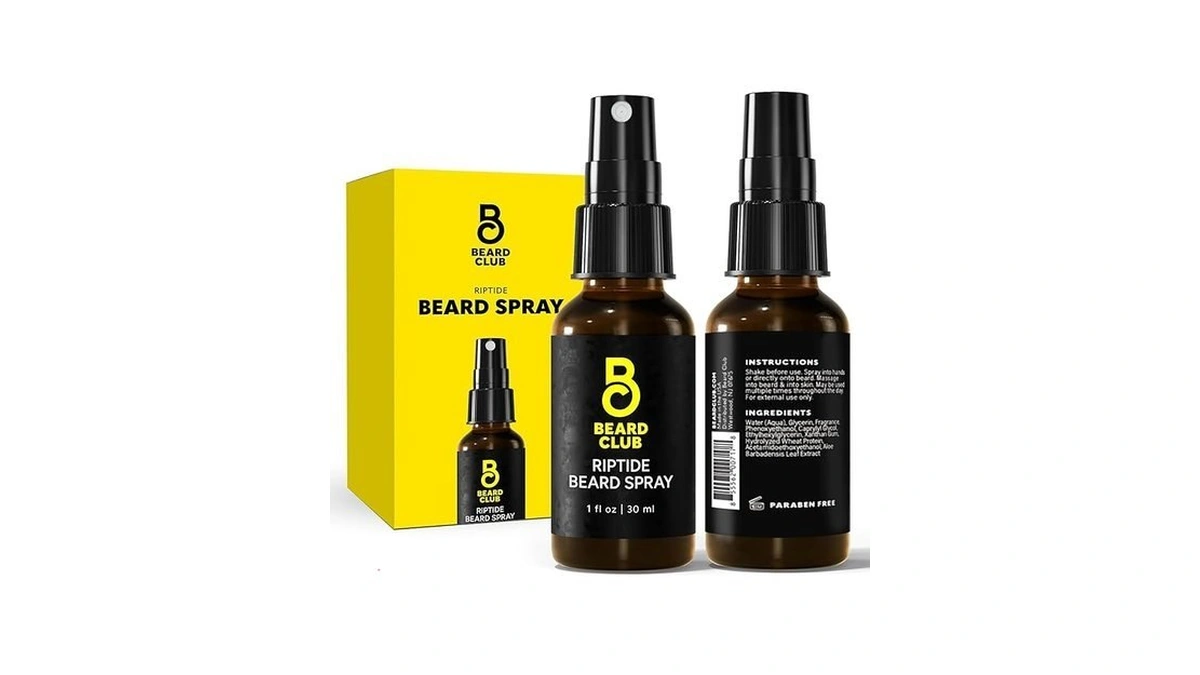 The Beard Club Riptide Beard Softening Spray By Beard Club