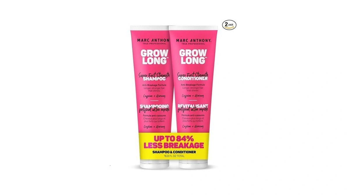 Marc Anthony Shampoo And Conditioner Gift Set, Grow Long Biotin