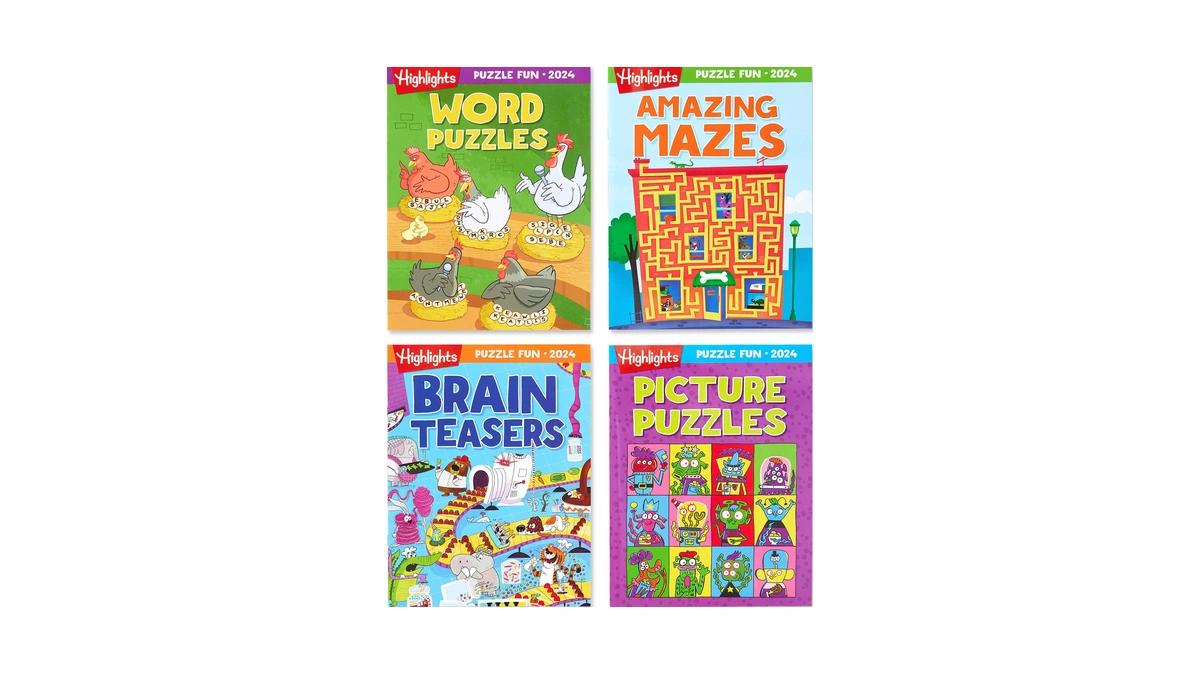 Highlights For Children Fun 2024 Puzzle Books For Kids Ages