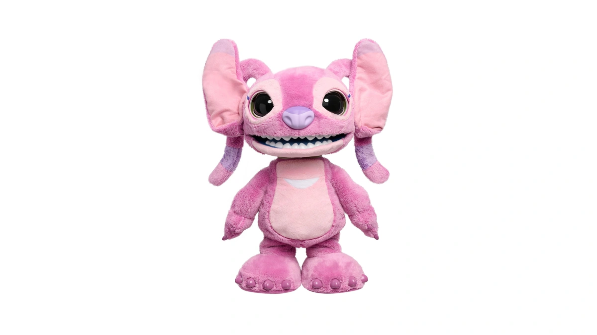 Disney Stitch Ultimate Angel Interactive 17" Plush Toy, 100+ Sounds