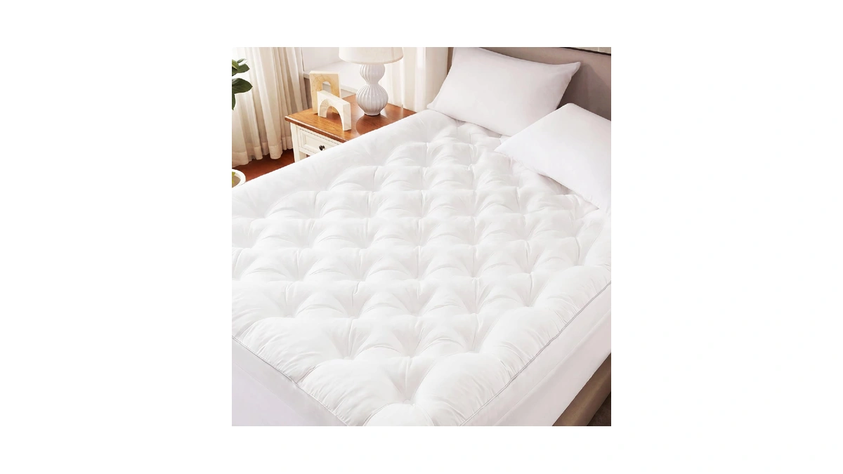 Cosybay 4 Inch Memory Foam Mattress Topper Queen For Back