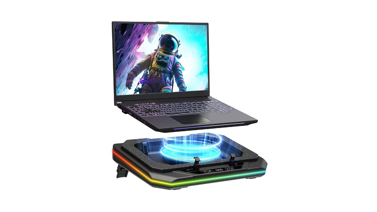 Dreamaxis Laptop Cooling Pad, Gaming Laptop Cooler For 13-19 Inch