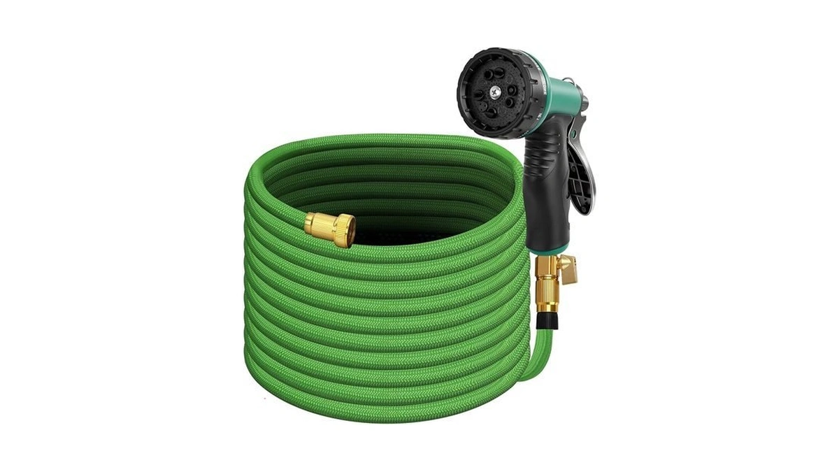 50ft Premium Garden Hose Ultra Lightweight Non-expanding Design 50 Ft