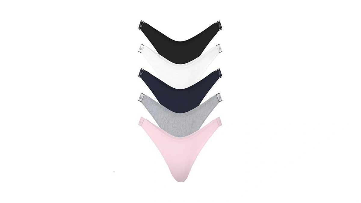 Victoria's Secret Pink Cotton Logo Thong Panty Pack, Panties For