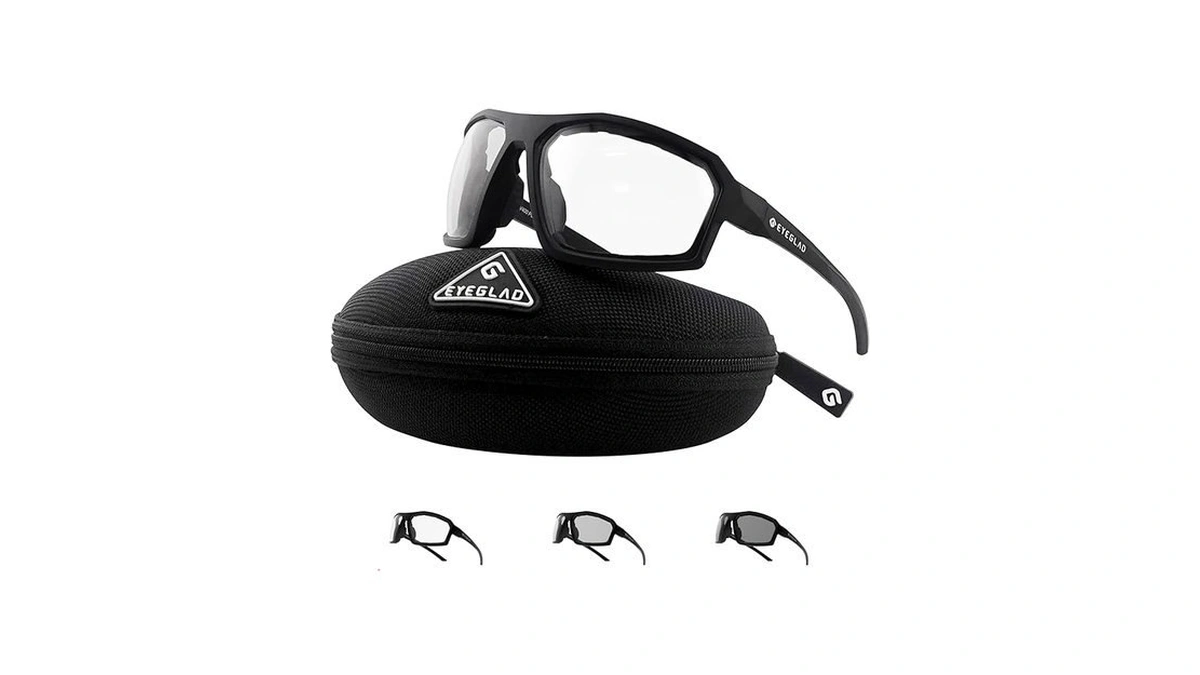Eyeglad Rev Z87+ Powersports Motorcycle Riding Goggles High Impact Photochromic