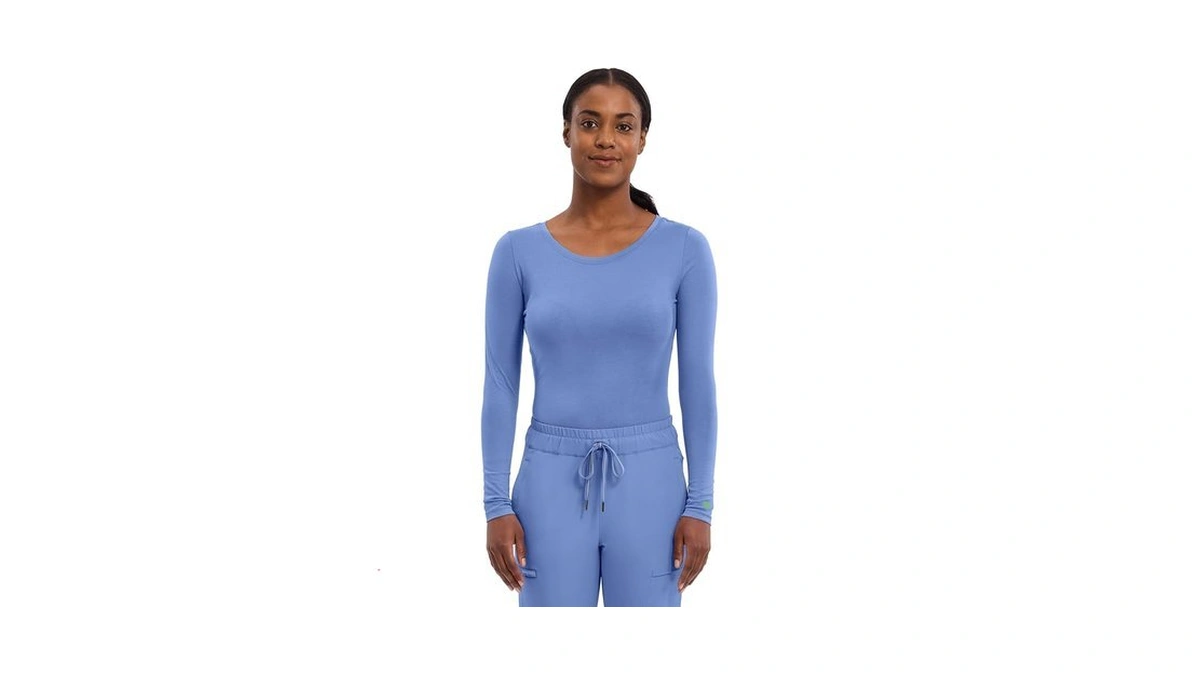 Healing Hands Women's Underscrub Soft Knit Melissa Longsleeve Scrub Tee