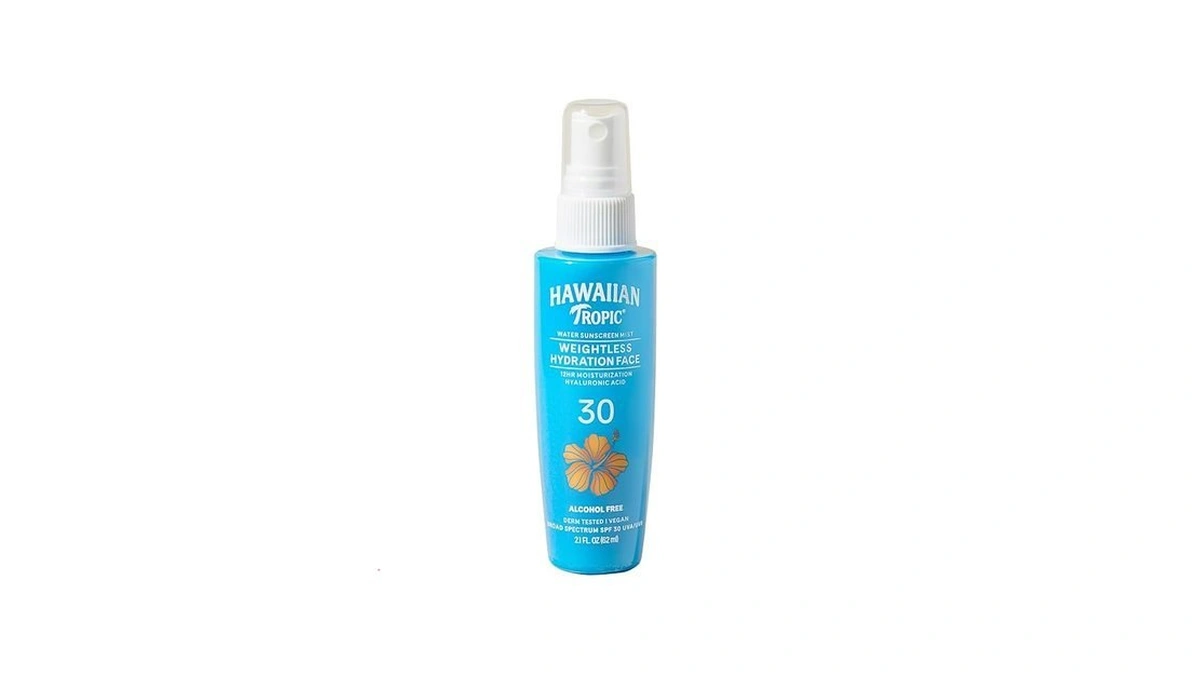 Hawaiian Tropic Weightless Hydration Water Mist For Face Spf 30,