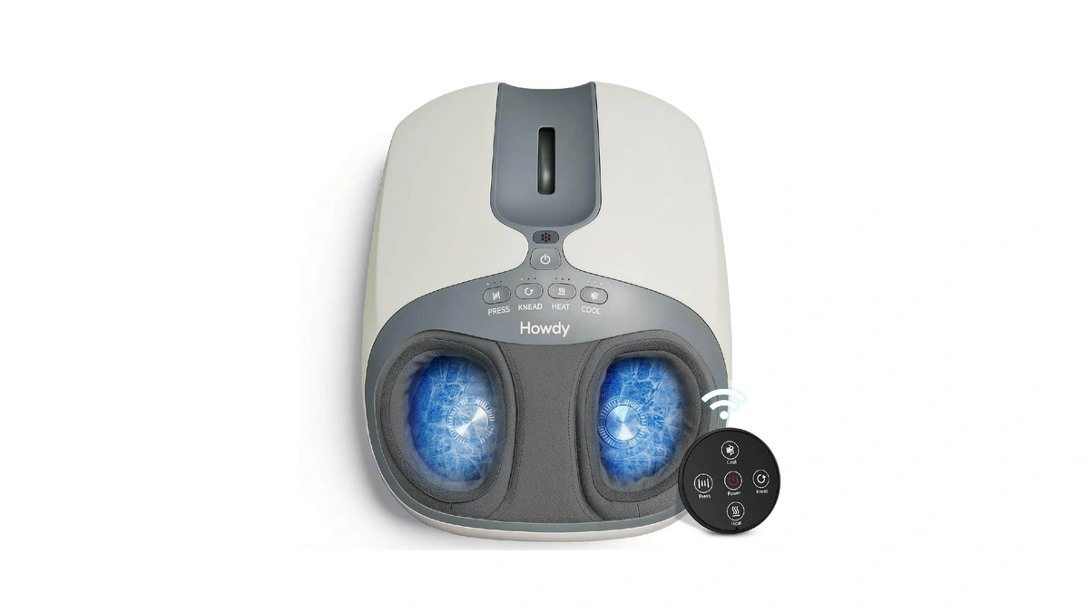 Howdy Foot Massager With Cold And Heat, Soccer Gifts For