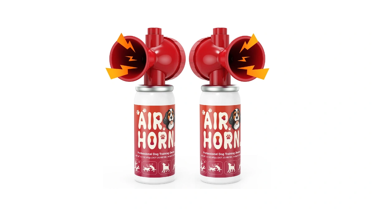 Nicehill 2 Pack Air Horn, 122db Loud Air Horn For