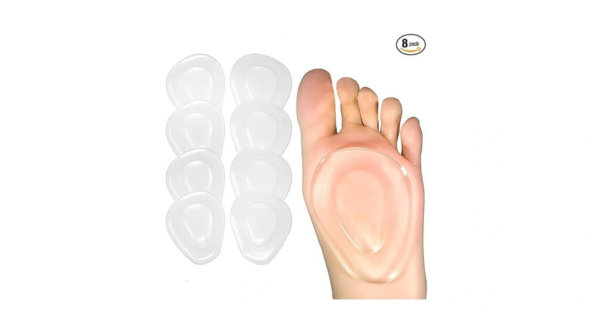 Fcyimi Metatarsal Pads For Women Men – 8 Pcs Gel