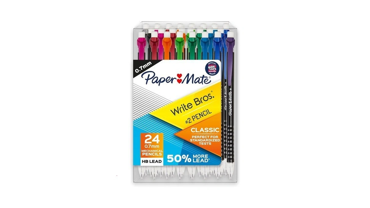 Paper Mate Mechanical Pencils, Write Bros. Classic Number 2 Pencil,