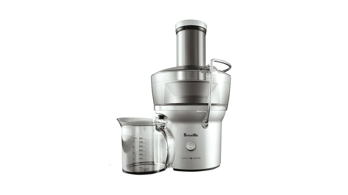 Breville Bje200xl Juice Fountain Compact Centrifugal Machine, 25 Fl Oz,