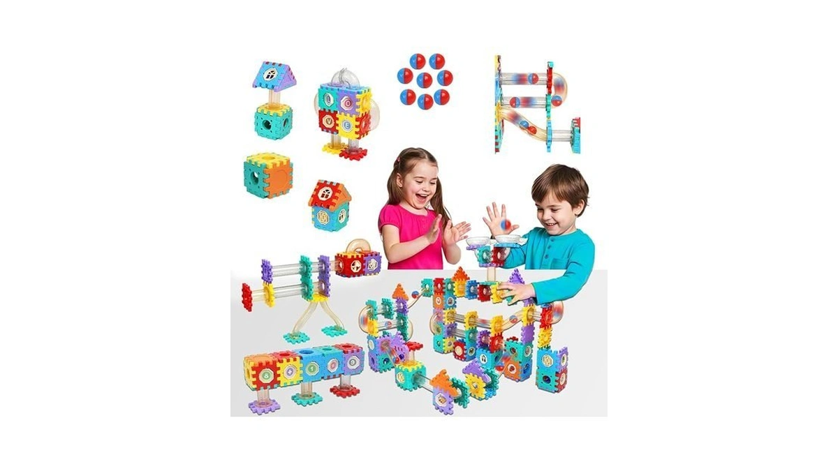 Aosite 234 Pcs Stem Marble Run Building Learning Toy Kid