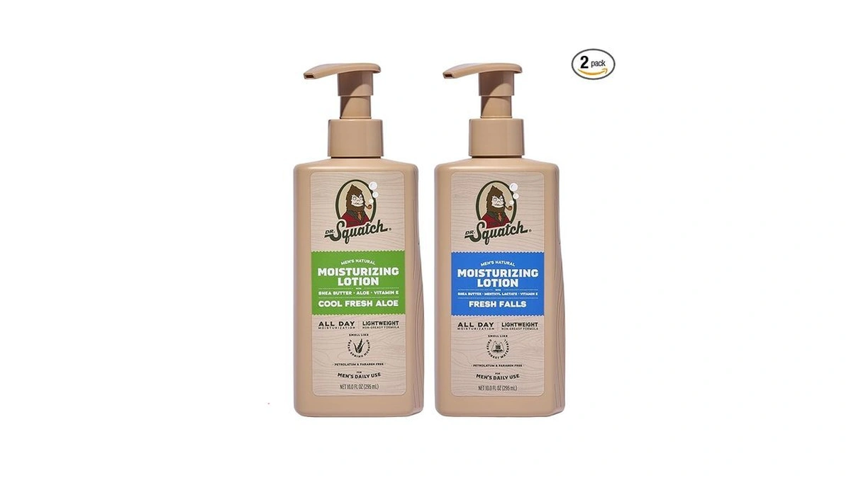 Dr. Squatch Natural Hand And Body Lotion For Men -