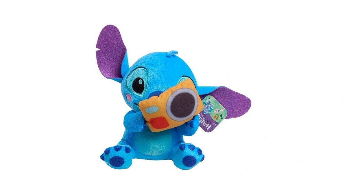 Disney Stitch That’s So Stitch Small 7-inch Plush With Camera