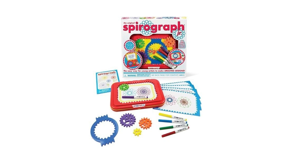Spirograph Jr. — Jumbo Sized Gears Classic Retro Toy For